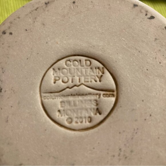 COLD MOUNTAIN POTTERY Burlap & Beans Coffee Mug - Picture 7 of 8